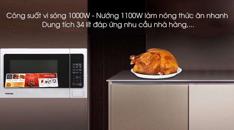 Lò vi sóng Toshiba ER-SGS34(S)VN 34 lít