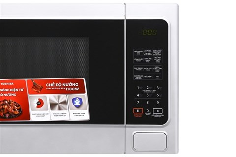 Bảng điều khiển tiếng Việt - Lò vi sóng Toshiba ER-SGS34(S)VN 34 lít