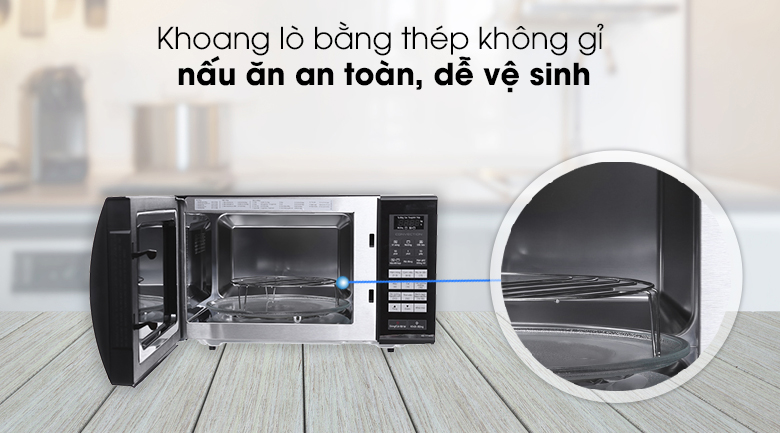 Lò vi sóng có nướng Panasonic NN-CT36HBYUE 23 lít