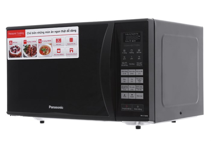 Lò vi sóng có nướng Panasonic NN-CT36HBYUE 23 lít Màu Bạc