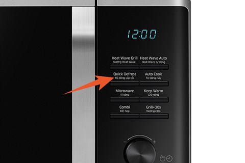 Rã đông nhanh - Lò vi sóng Samsung MG23K3575AS/SV-N