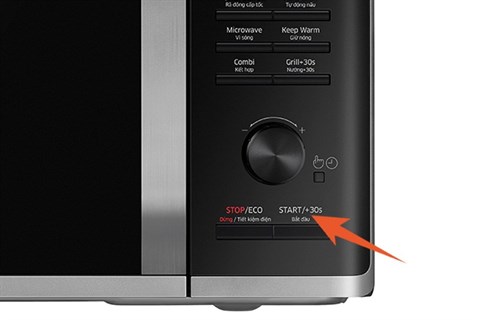 Hẹn giờ nấu - Lò vi sóng Samsung MG23K3575AS/SV-N