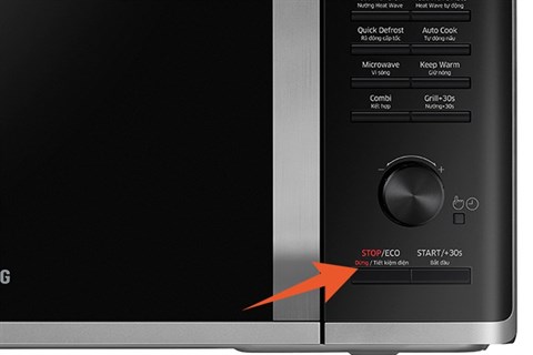 eco tiết kiệm điện - Lò vi sóng Samsung MG23K3575AS/SV-N