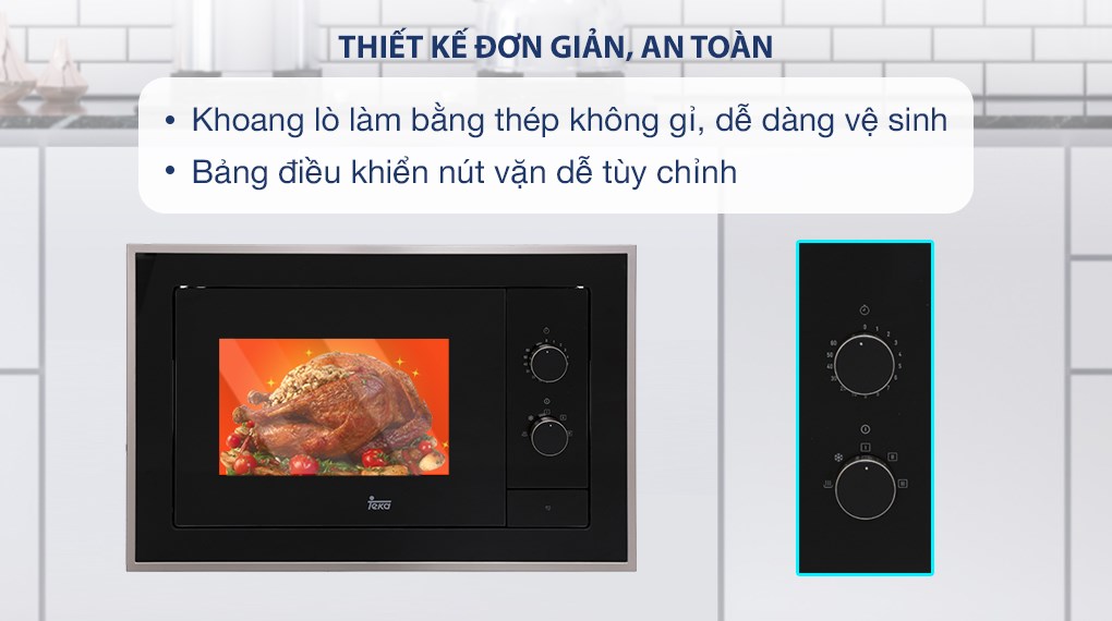 Lò vi sóng âm Teka ML 820 BI 20 lít - 3