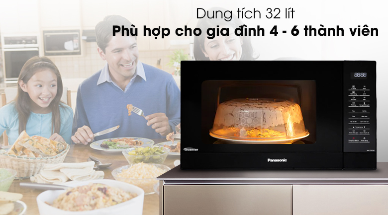 Dung tích lò từ 30 lít trở lên