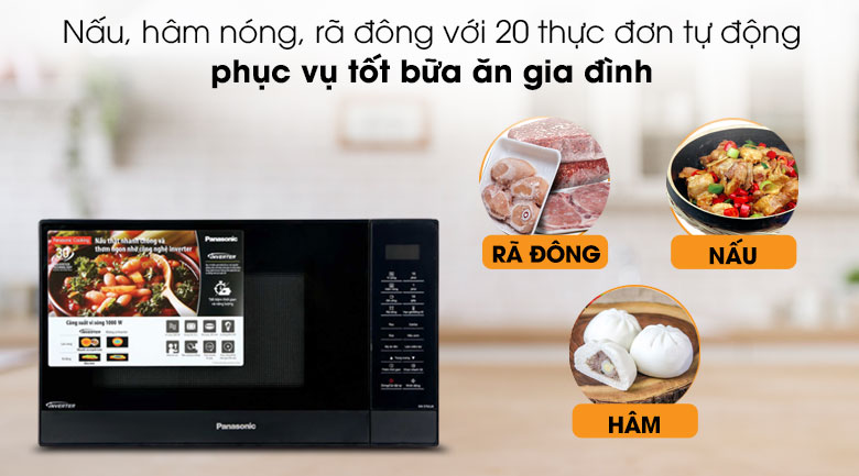 Lò vi sóng Panasonic NN-ST65JBYUE 32 lít - 17