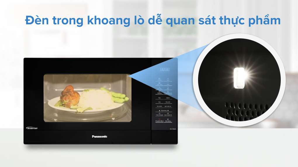 Lò vi sóng Panasonic NN-ST65JBYUE 32 lít - 13