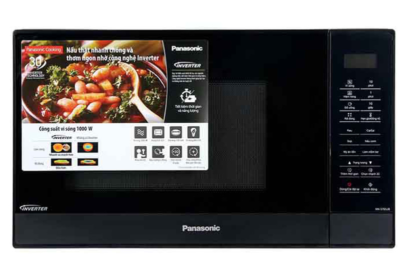 Dung tích lớn, sang trọng - Lò vi sóng Panasonic NN-ST65JBYUE 32 lít