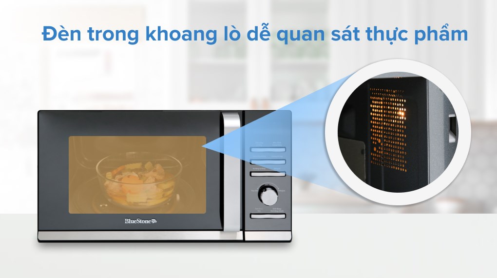 Lò vi sóng có nướng BlueStone MOB-7755 25 lít - 8