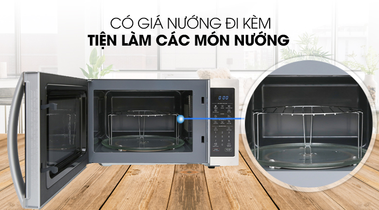 Lò vi sóng có nướng Sharp R-G52XVN-ST 25 lít - 19