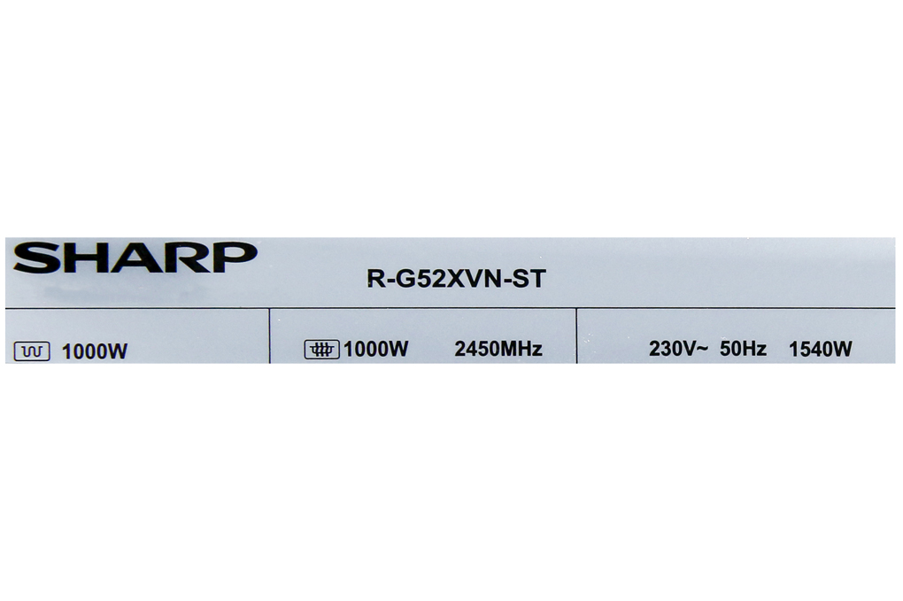 Siêu thị lò vi sóng có nướng Sharp R-G52XVN-ST 25 lít