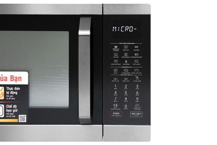 Lò vi sóng có nướng Sharp R-C932XVN-BST 32 lít Màu Đen