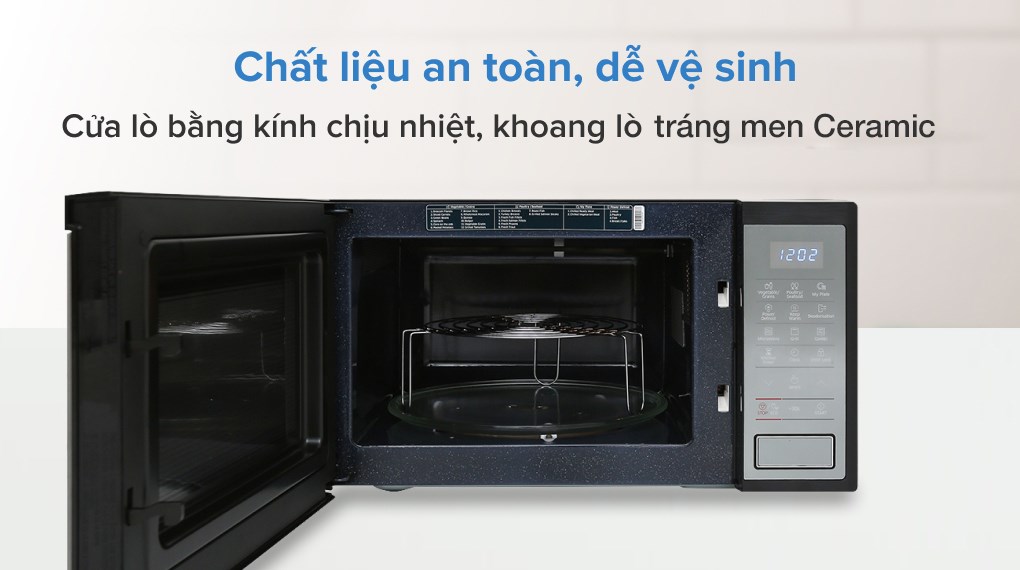 Lò vi sóng có nướng Samsung MG23J5133AM/SV-N 23 lít