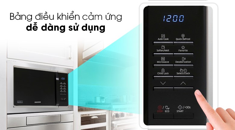 Lò vi sóng Samsung MS23K3513AS/SV-N 23 lít - 6