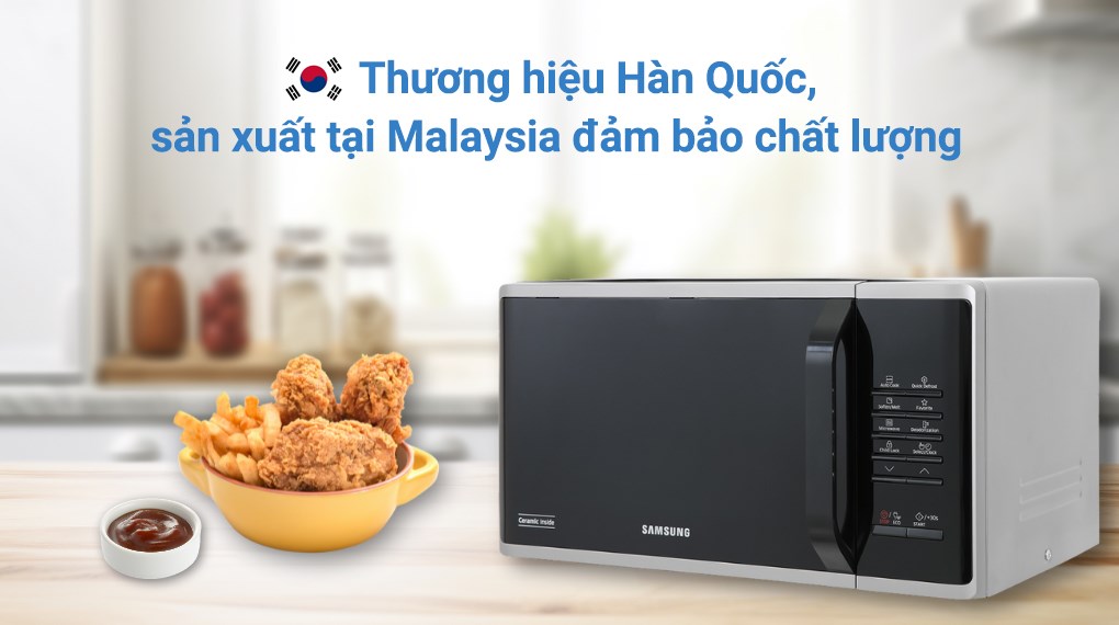 Lò vi sóng Samsung MS23K3513AS/SV-N 23 lít