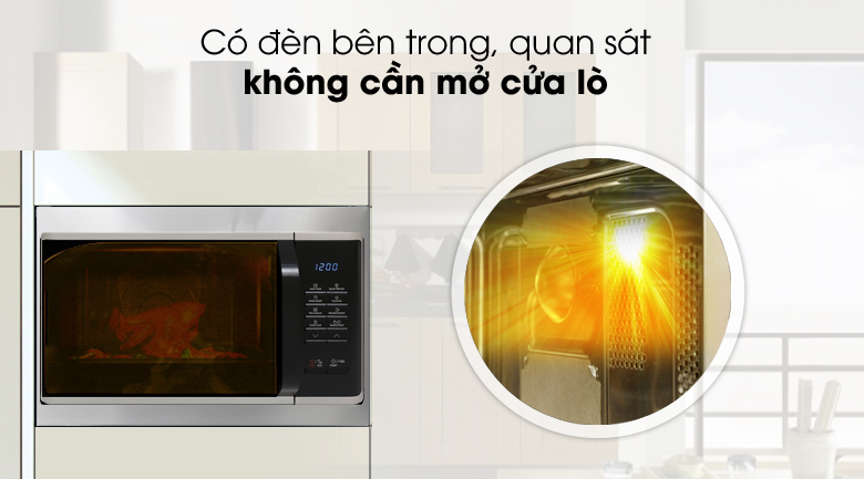 Lò vi sóng Samsung MS23K3513AS/SV-N 23 lít - 9
