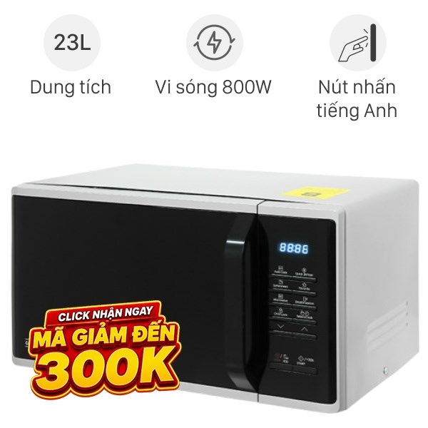Lò vi sóng Samsung MS23K3513AS/SV-N