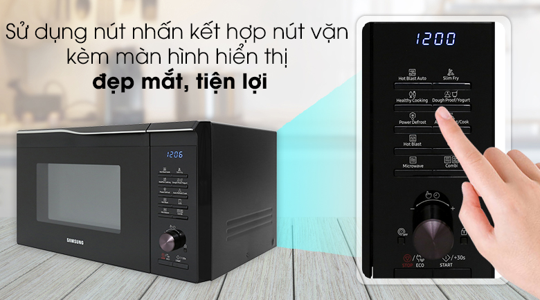 Lò vi sóng Samsung MC28M6035CK/SV-N 28 lít