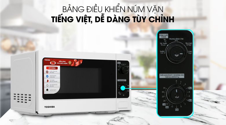 Lò vi sóng Toshiba ER-SM20(W1)VN 20 lít - 14