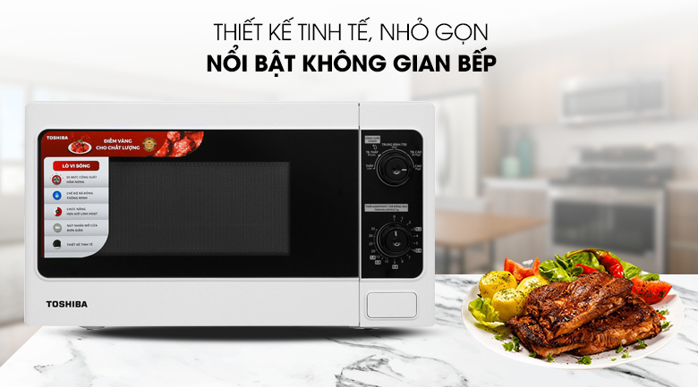 Lò vi sóng Toshiba ER-SM20(W1)VN 20 lít - 11