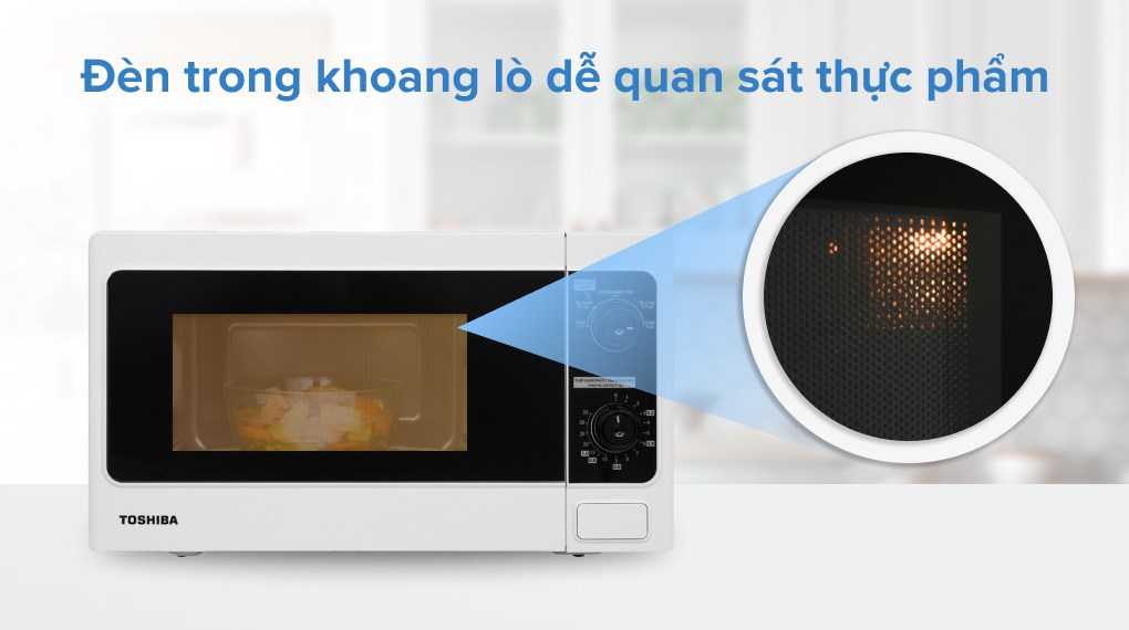 Lò vi sóng Toshiba ER-SM20(W1)VN 20 lít - 4