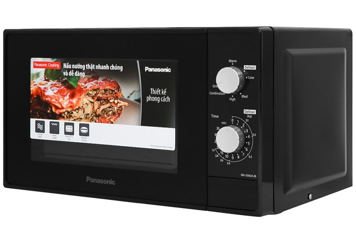 Lò vi sóng có nướng Panasonic NN-GM24JBYUE 20 lít Màu Đen
