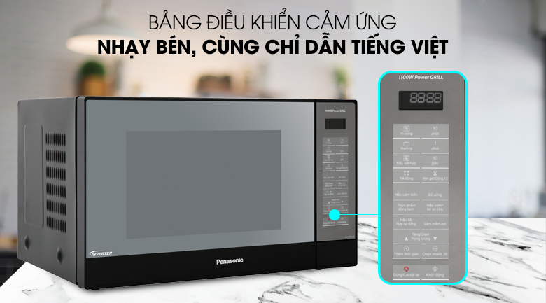 Lò vi sóng Panasonic 31L NN-GT65JBYUE