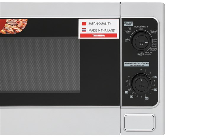 Lò vi sóng có nướng Toshiba ER-SGM20(S1)VN 20 lít Màu Bạc