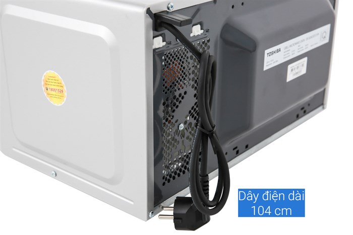 Lò vi sóng có nướng Toshiba ER-SGM20(S1)VN 20 lít Màu Bạc