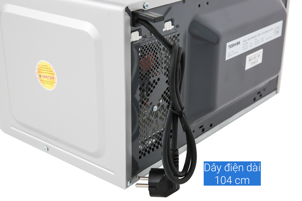 Lò vi sóng có nướng Toshiba ER-SGM20(S1)VN 20 lít Màu Bạc
