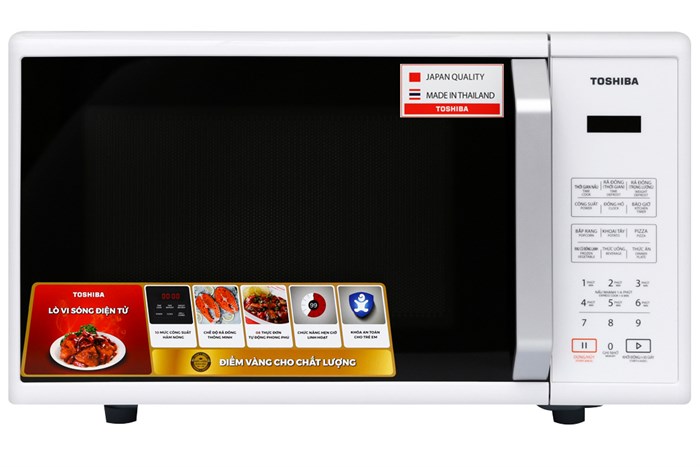 Lò vi sóng Toshiba ER-SS23(W1)VN 23 lít Màu Trắng
