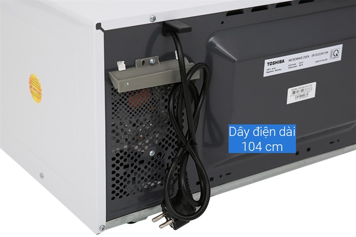 Lò vi sóng Toshiba ER-SS23(W1)VN 23 lít Màu Trắng