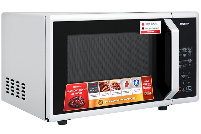 Lò vi sóng có nướng Toshiba ER-SGS23(S1)VN 23 lít Màu Bạc