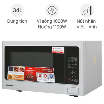 Lò vi sóng có nướng Toshiba ER-SGS34(S1)VN 34 lít