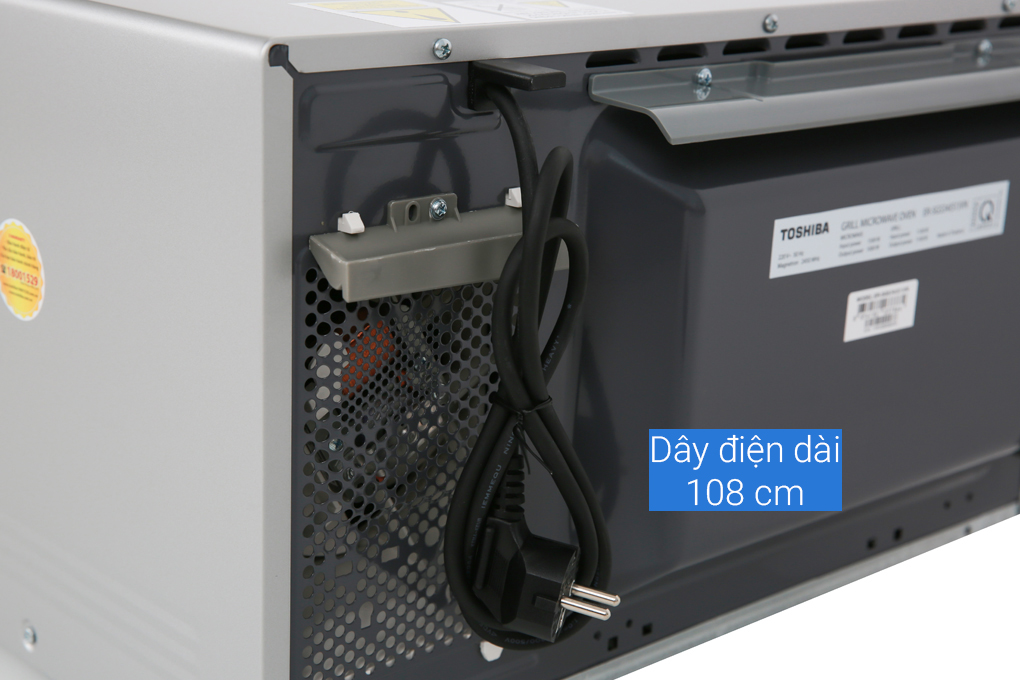 Lò vi sóng có nướng Toshiba ER-SGS34(S1)VN 34 lít Màu Bạc
