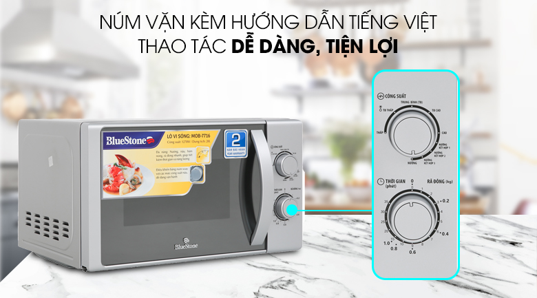 Lò vi sóng có nướng BlueStone MOB-7716 20 lít - 14