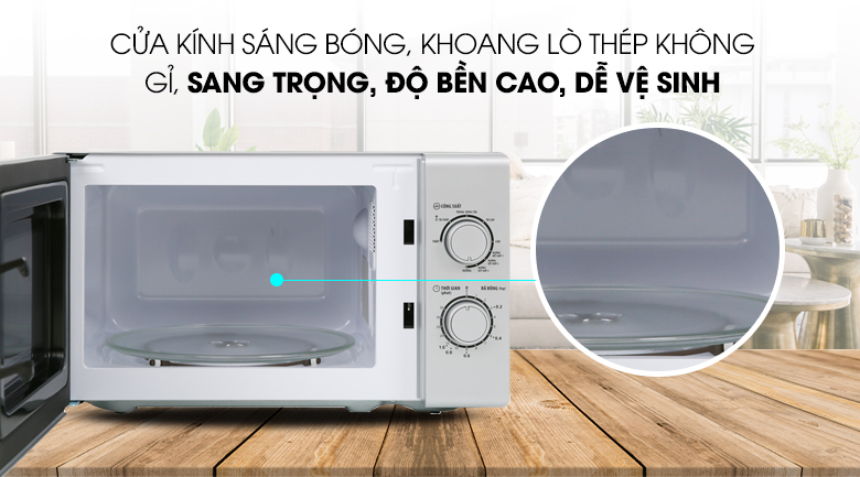 Lò vi sóng có nướng BlueStone MOB-7716 20 lít - 15