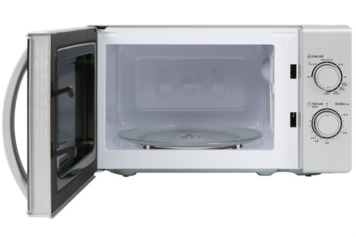 Lò vi sóng có nướng BlueStone MOB-7716 20 lít Màu Bạc