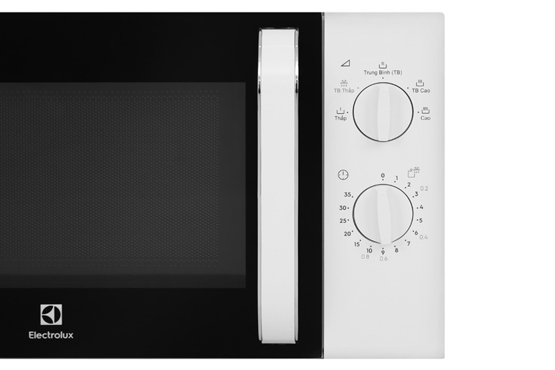 Sử dụng đơn giản - Lò vi sóng Electrolux EMM23K18GW 23 lít