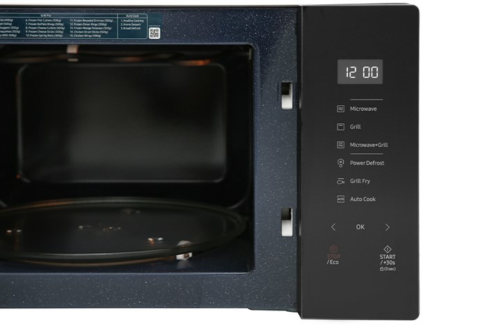 Lò vi sóng có nướng Samsung MG30T5018CK/SV 30 lít Màu Đen