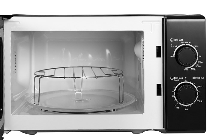 Lò vi sóng có nướng BlueStone MOB-7716 20 lít Màu Đen