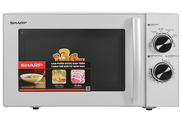 Lò vi sóng Sharp R-32A2VN-S 23 lít xám Màu Xám