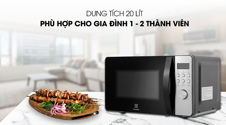 Lò vi sóng Electrolux EMM20D38GB 20 lít - 12