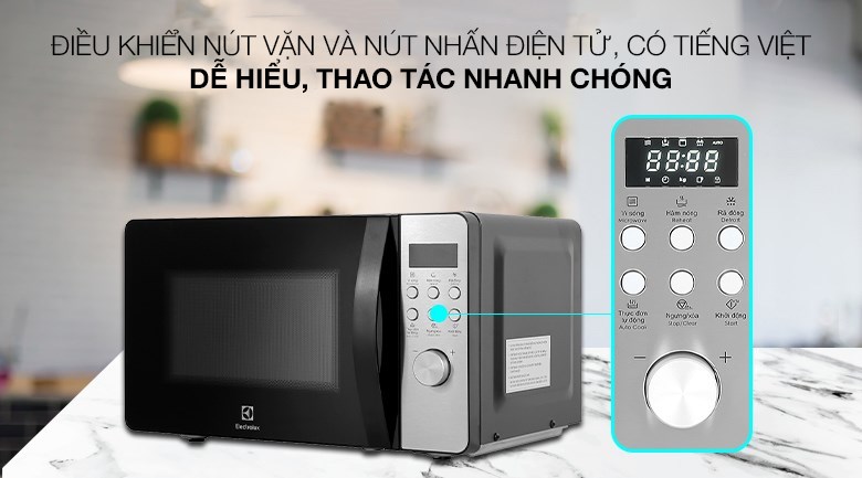 Lò vi sóng Electrolux EMM20D38GB 20 lít - 9