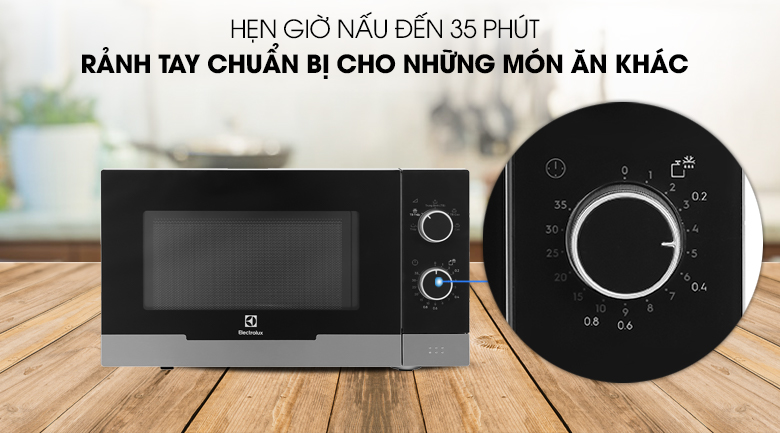 Lò vi sóng Electrolux EMM23KI9EBP 23 lít - 10