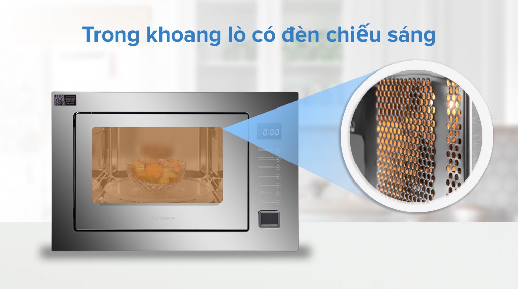 Lò vi sóng có nướng lắp âm Junger TK-90 26 lít
