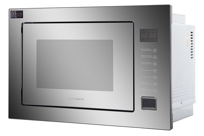 Lò vi sóng có nướng lắp âm Junger TK-90 26 lít Màu Tráng gương