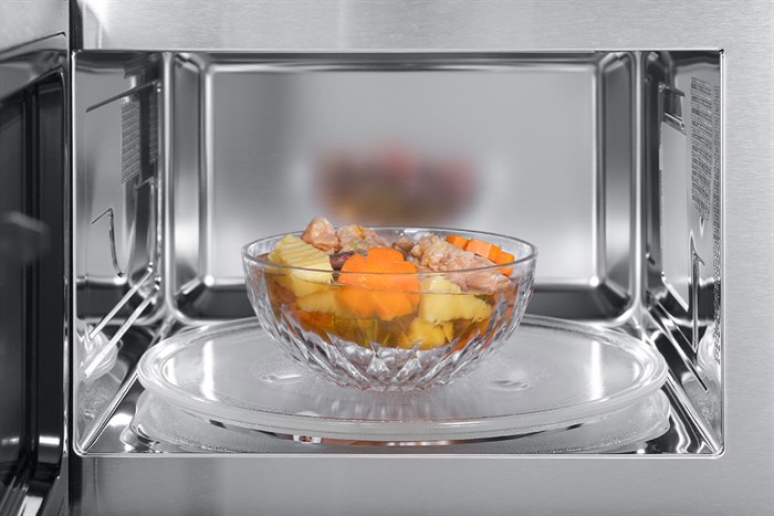 Lò vi sóng có nướng lắp âm Junger TK-90 26 lít Màu Tráng gương