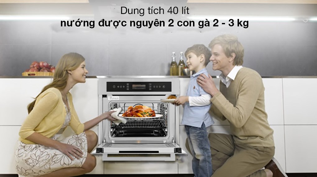 Lò vi sóng lắp âm Modena BV3435 40 lít