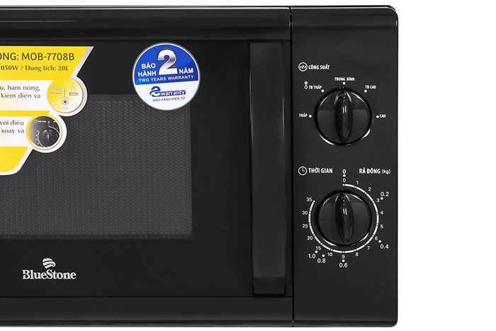 Lò vi sóng BlueStone MOB-7708B 20 lít Màu Đen
